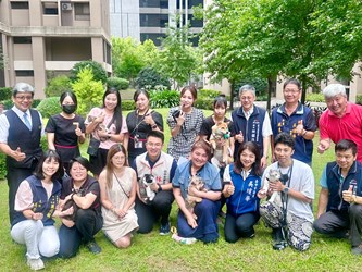 The Cherry Blossoms in Bloom community in the City's Wuri District teamed up with the Taiwan Animal Protection Monitor Network to hold the joint Results of the Cherry Blossoms in Bloom Community