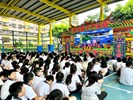 03Health Inspection Office cooperates with the Wu Chou Yuan Palm Puppet Troupe to hold the animal protection-themed hand puppet show Shi Yan-wen and the Stray Dog